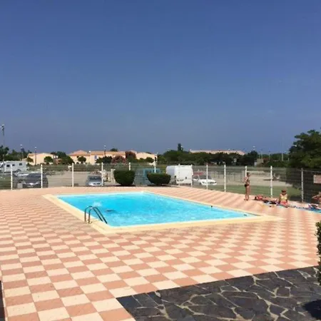 T2 Mezzanine, 6 Pers., Piscine, Clim, Port Barcares - Fr-1-81-243 Apartman Le Barcarès