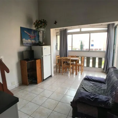 T2 Mezzanine, 6 Pers., Piscine, Clim, Port Barcares - Fr-1-81-243 Lejlighed Le Barcarès